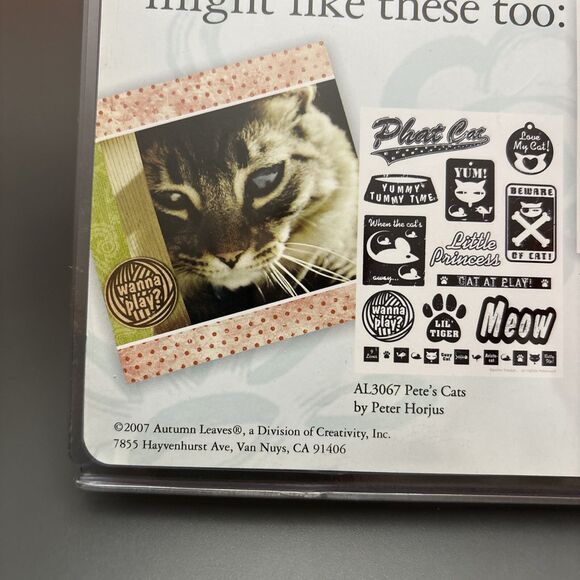 Pete’s Dogs 13 Clear Acrylic Stamps by Autumn Leaves 2007 Peter Horjus Dog Theme - Picture 3 of 5